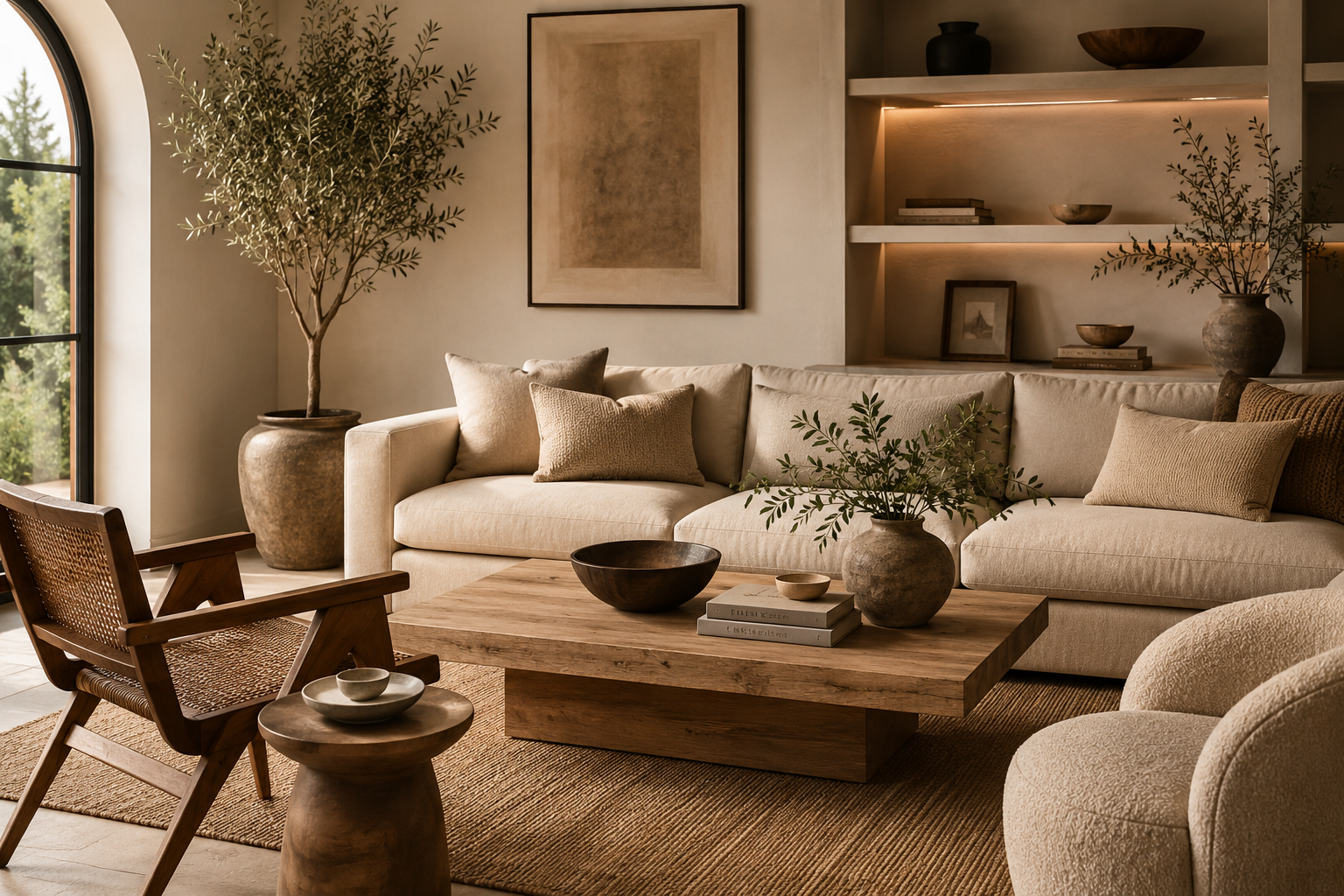 Curated home decor furniture and accessories collection
