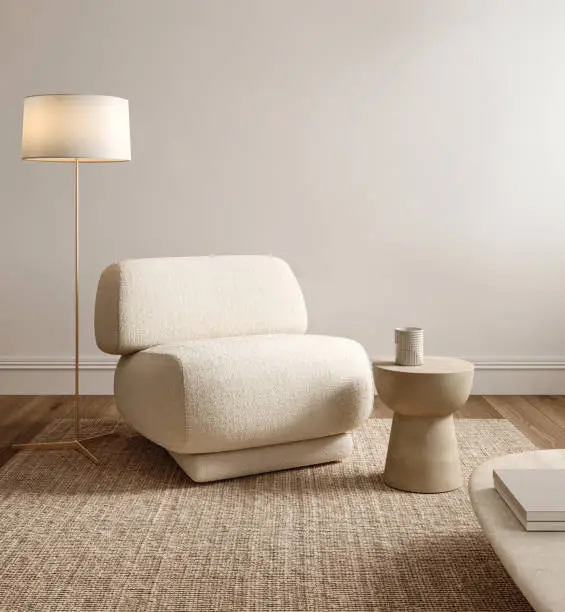 Japandi styled interior blending Japanese and Scandinavian elements